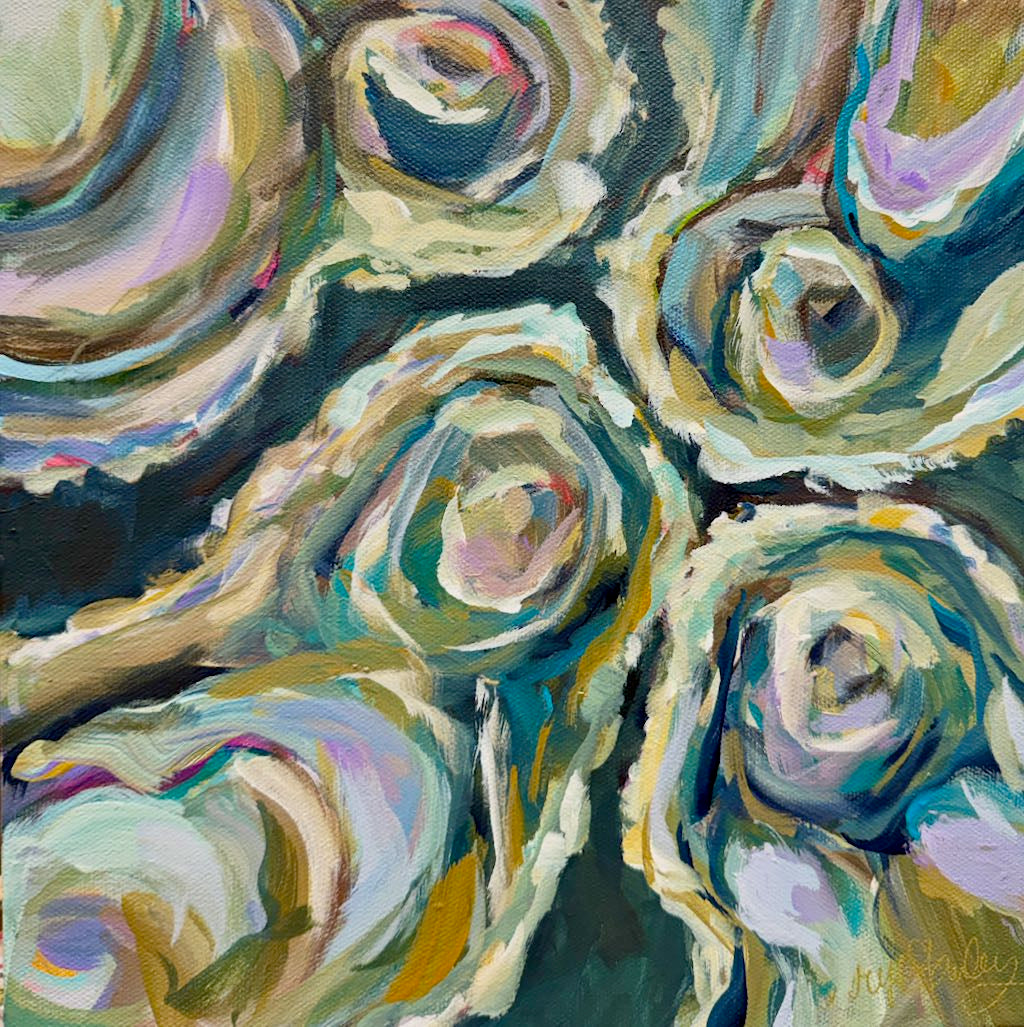 Cheryl Stanley - Grit - Acrylic on Gallery Wrapped Canvas