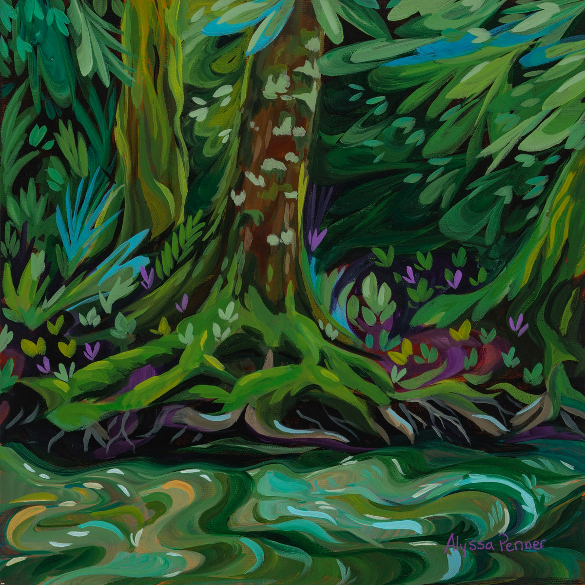 Under the shade by Alyssa Penner