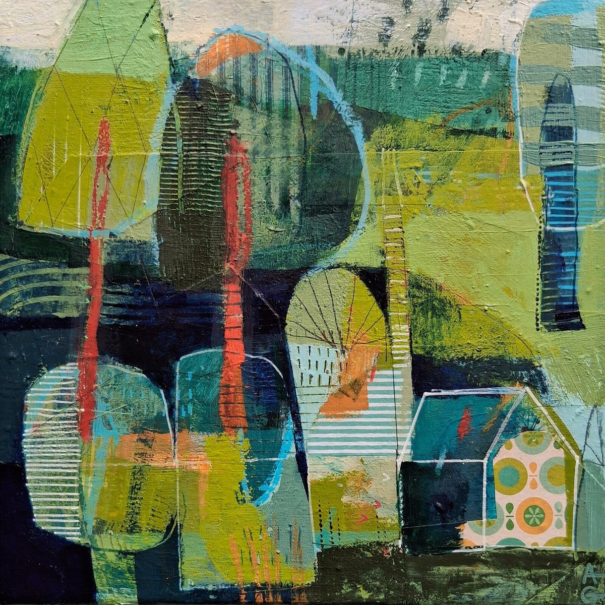 Joyful Countryside by Anik Gagnon
