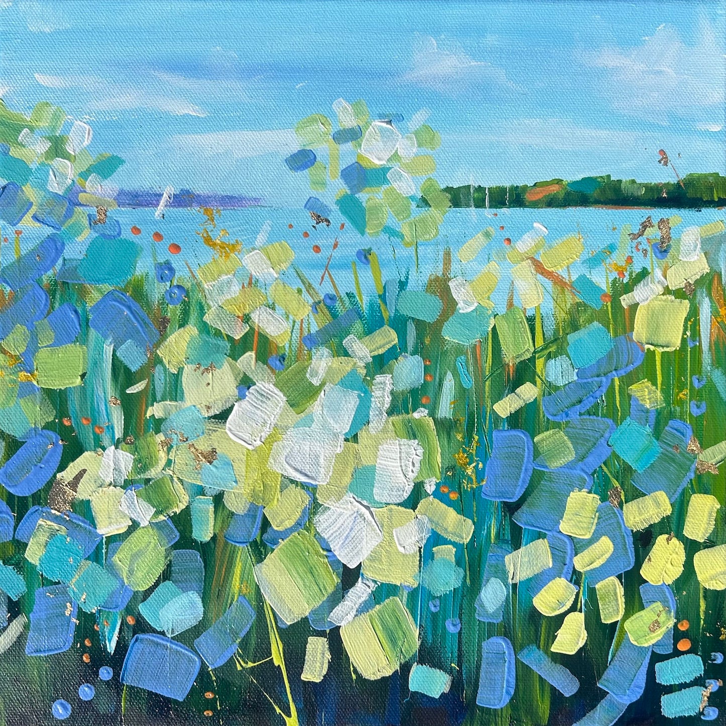 Harbor Blossoms by Barbara Chaisson