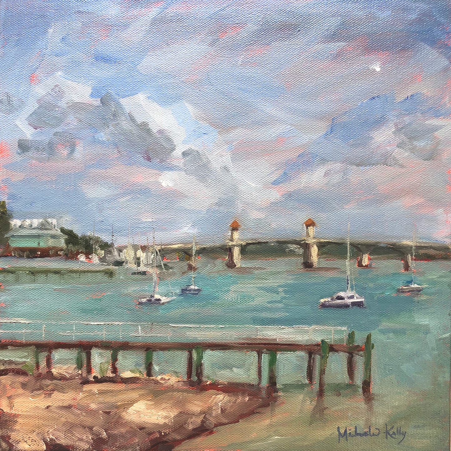Bridge From Bonita Bay by Michaela Kelly