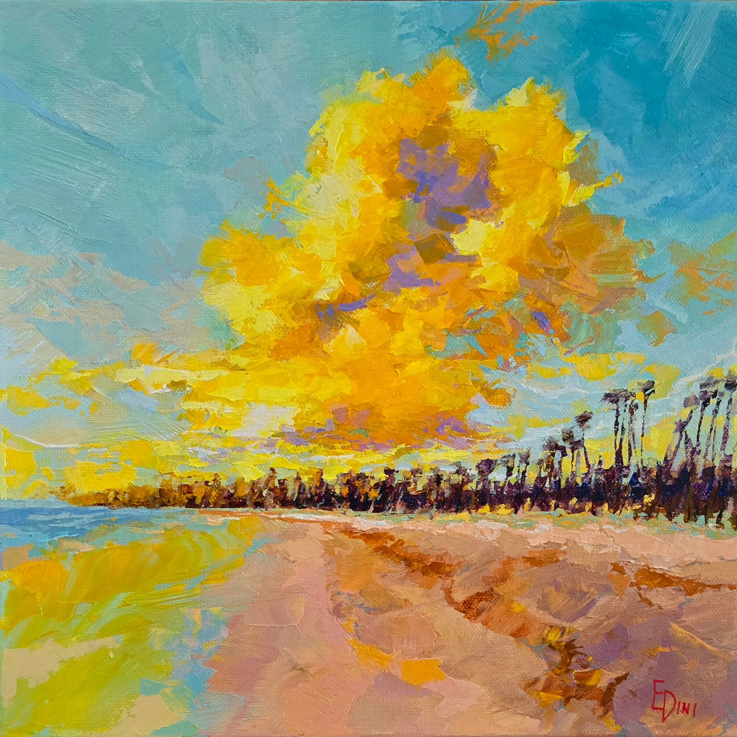 Caribbean Gold by Elena Dinissuk
