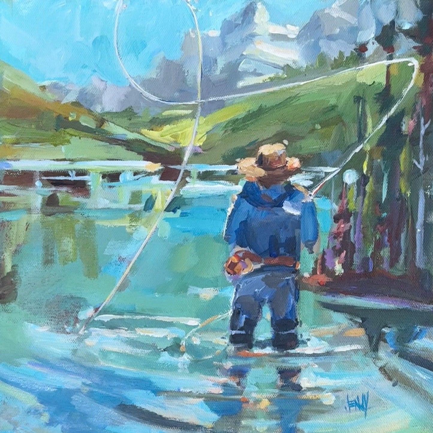 The Lightest Landing by Jen Vandenbroek