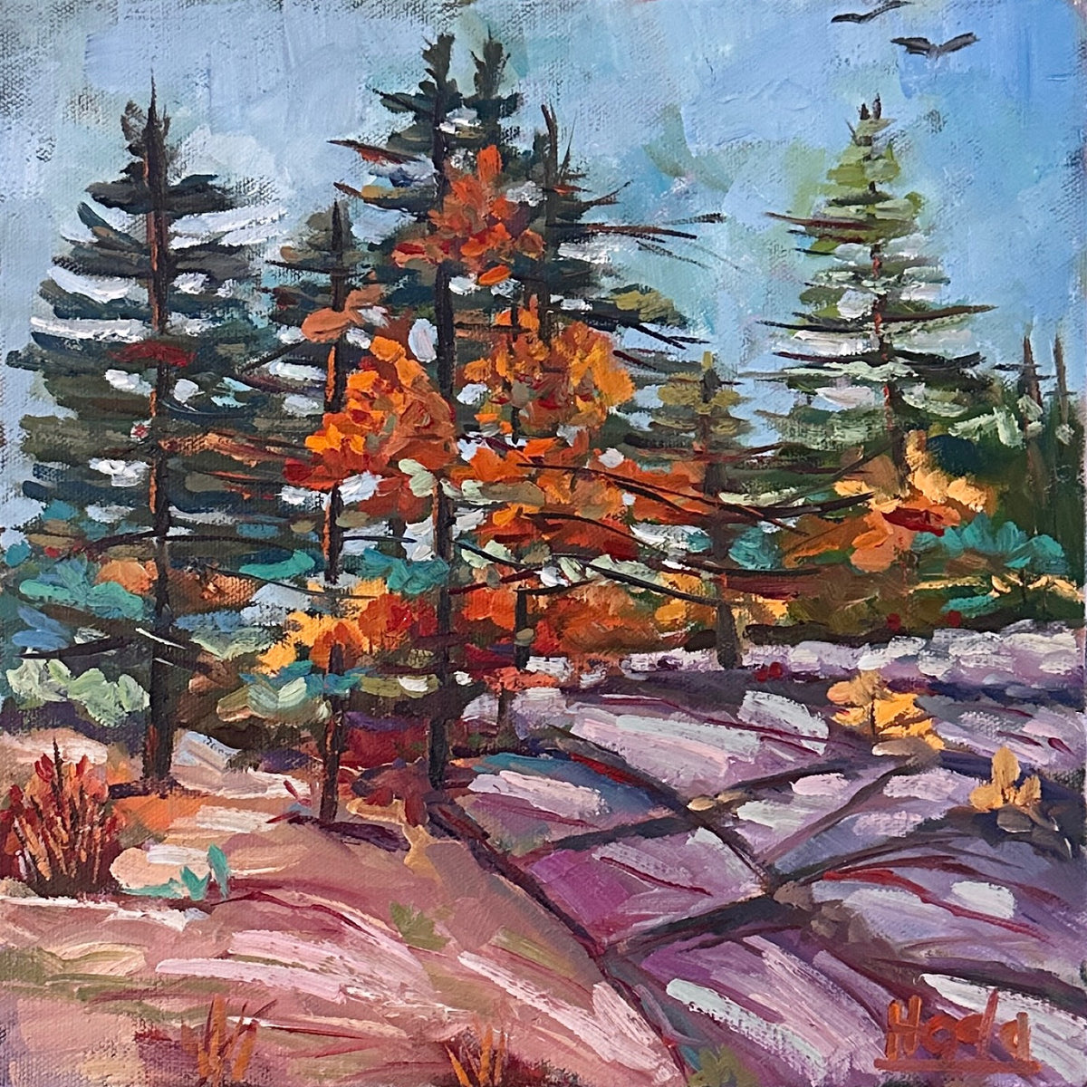 On the Rock by Hoda Nicholas