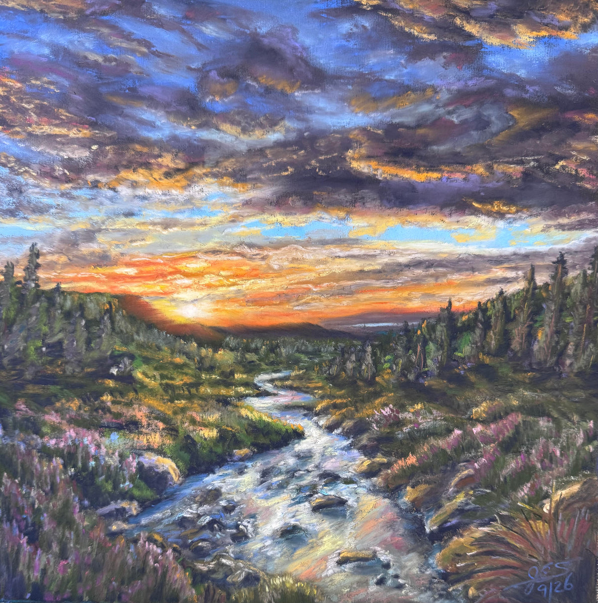 Sunrise Over the Highland by Jim Slavik