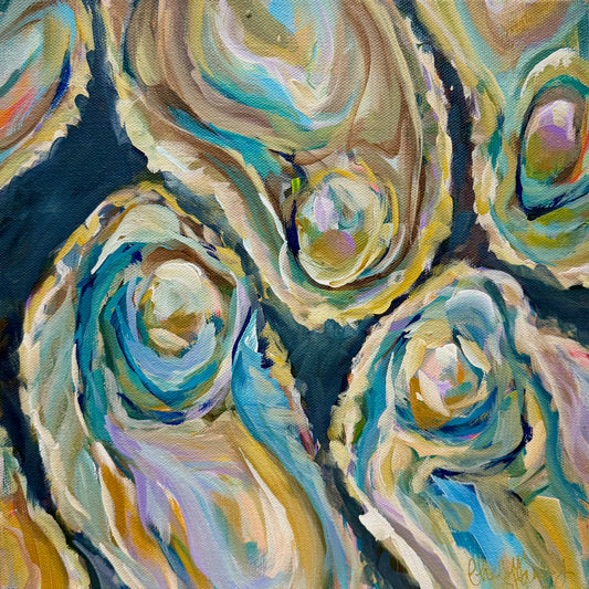 Cheryl Stanley - Pearl - Acrylic on 1.5" Gallery Wrapped Canvas