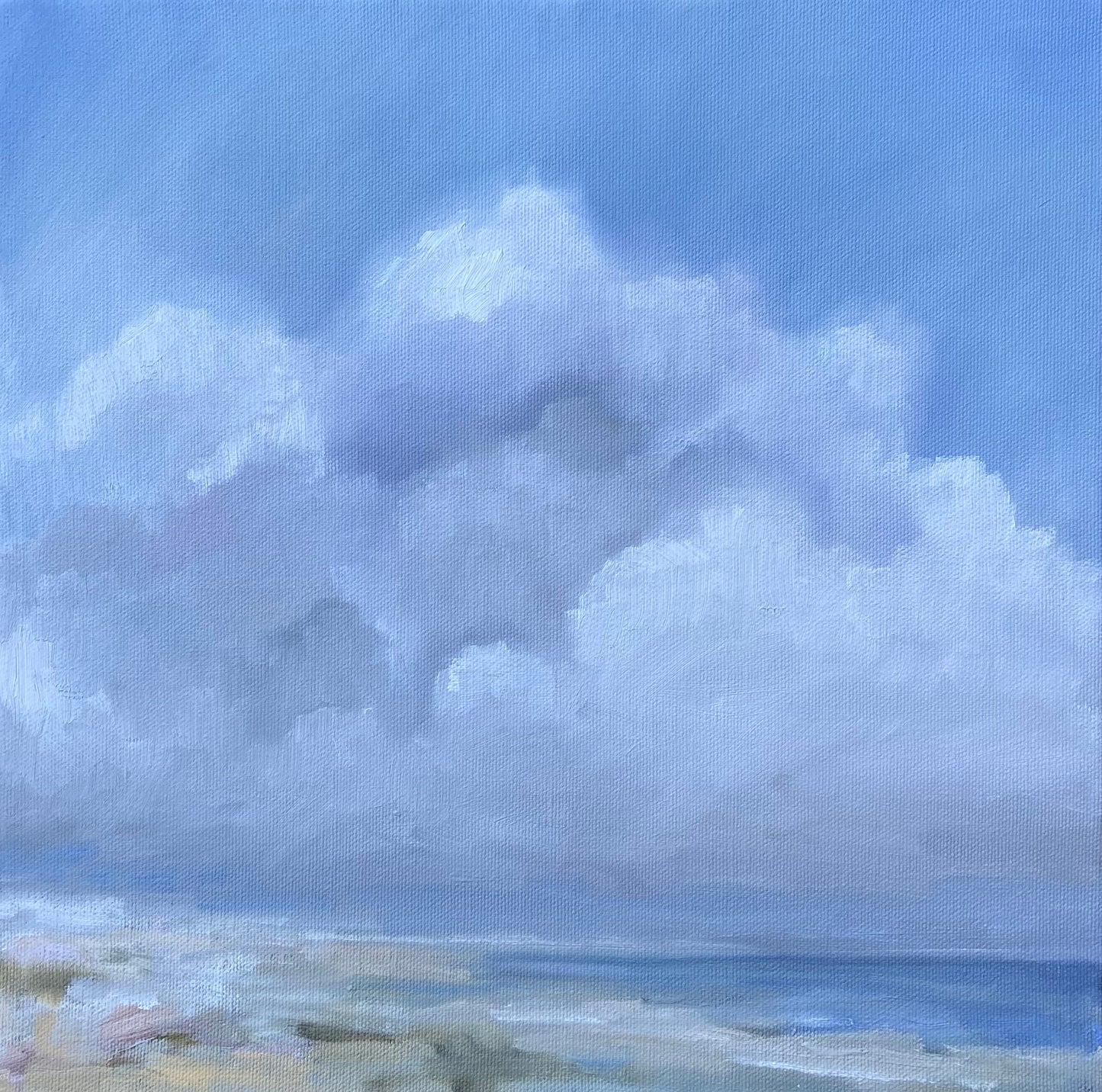 Kelly McDonagh - Powder Puff Day - Oil on canvas