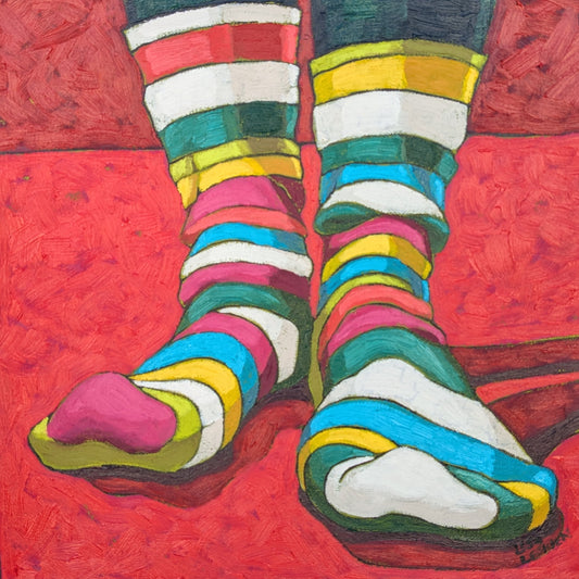 Lisa Leskien - The Great Indoors - Oil on canvas