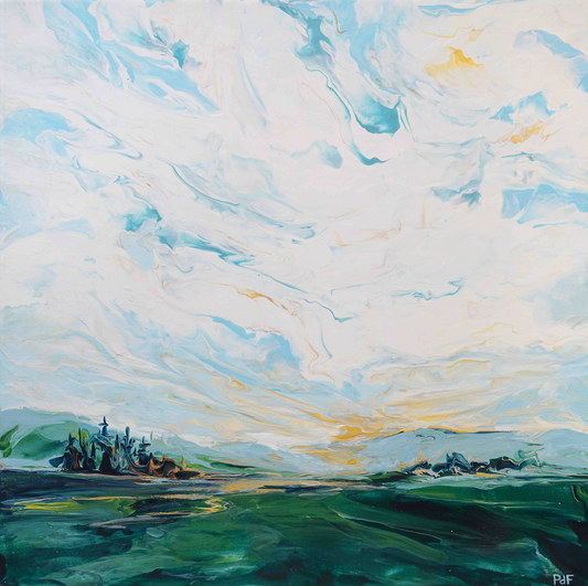 Pam Ferworn - Homecoming - Acrylic on canvas