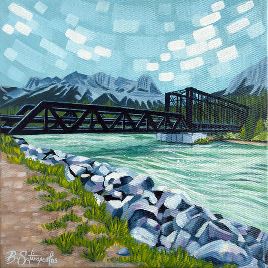 The Old Engine Bridge by Barb Sotiropoulos