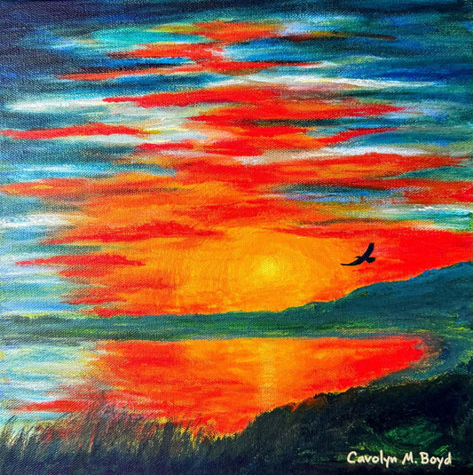 Twilight Flight by Carolyn Boyd
