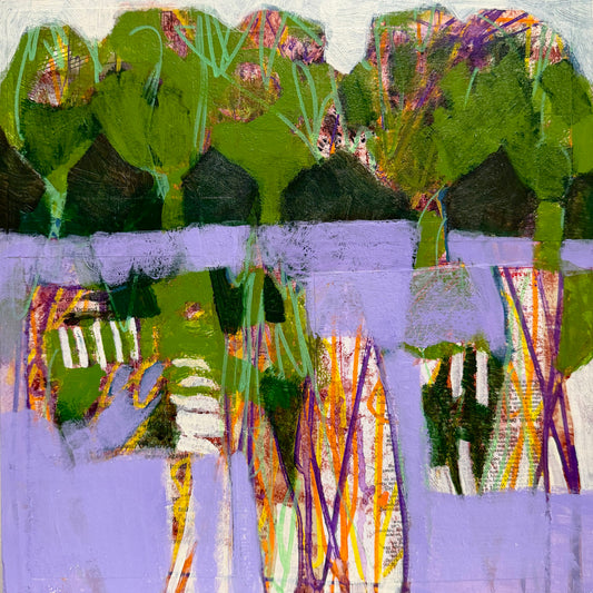 Quietly Purple by Claire Bowen