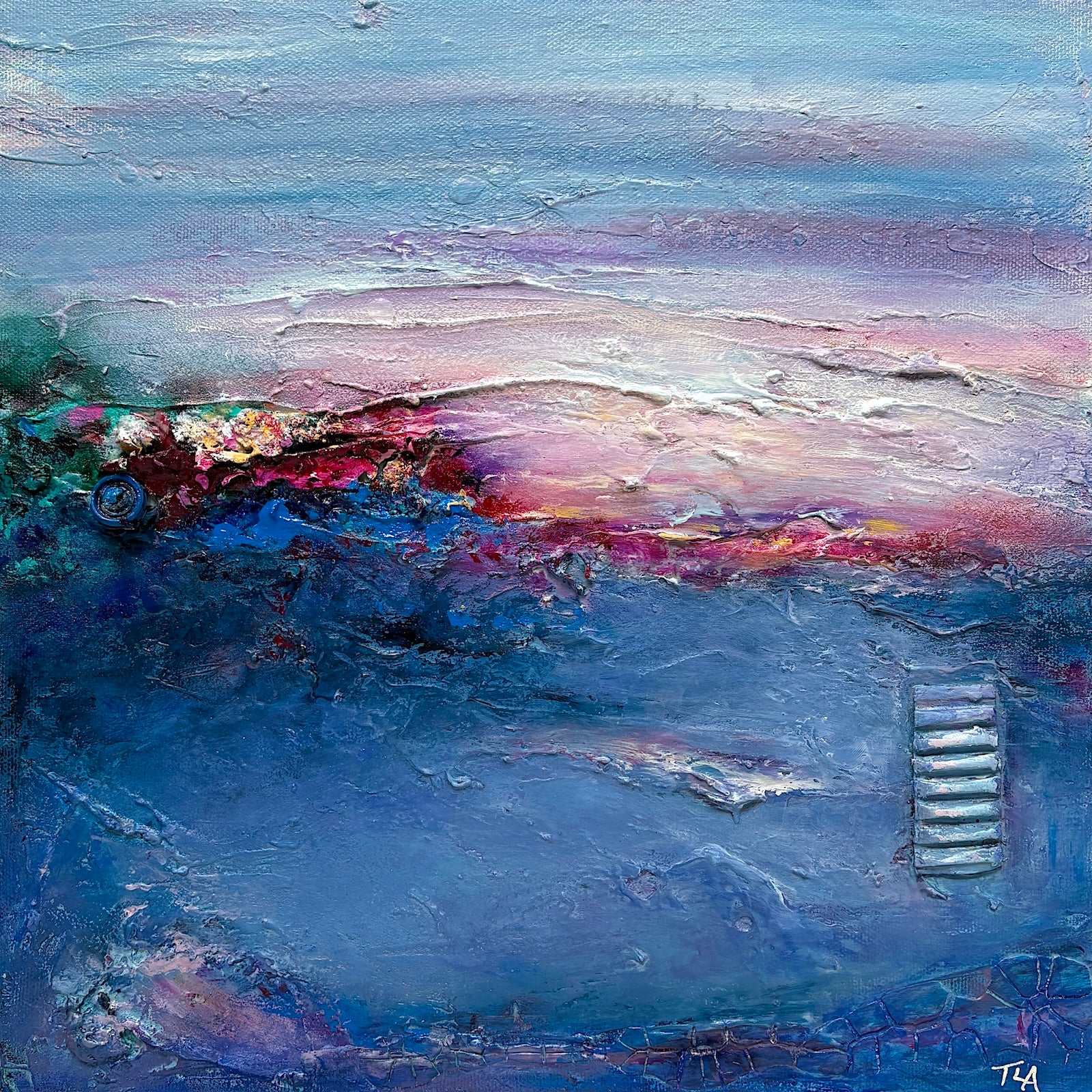 Sunset On The Dock by Tracy Armstrong