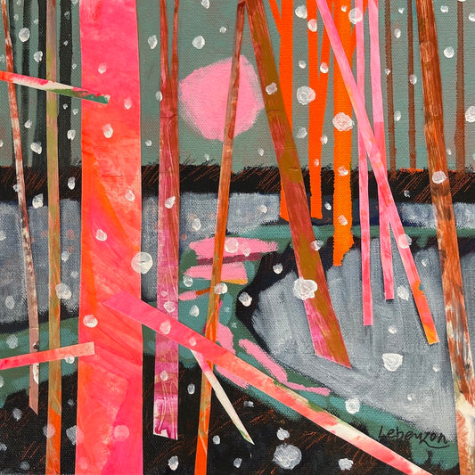 Snowfall by Suzette Lebenzon