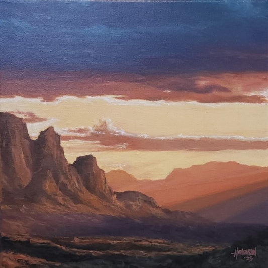Radiance Over the Ridge by Lance Henderson