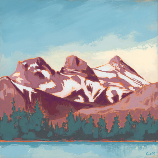 Kananaskis Peaks by Courtney LeBaron