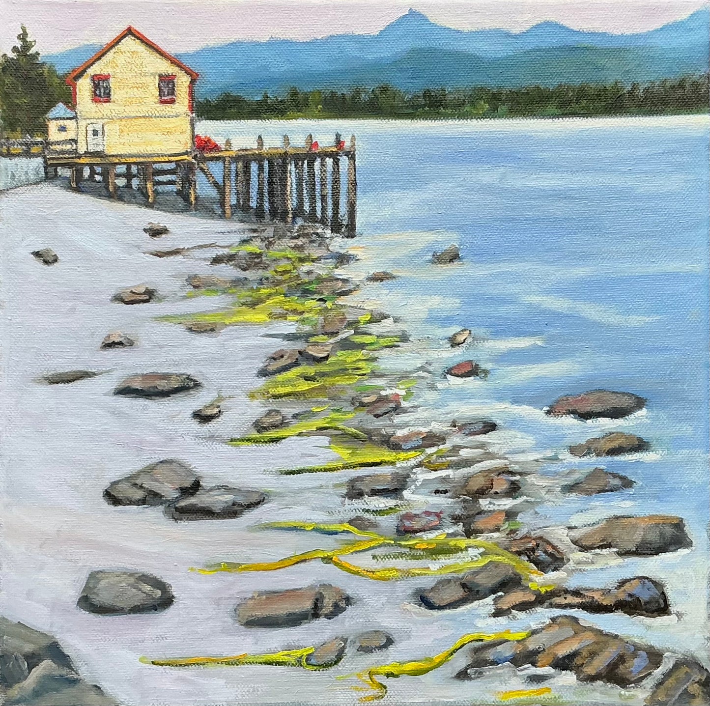 Fishing Village by Deborah Czernecky