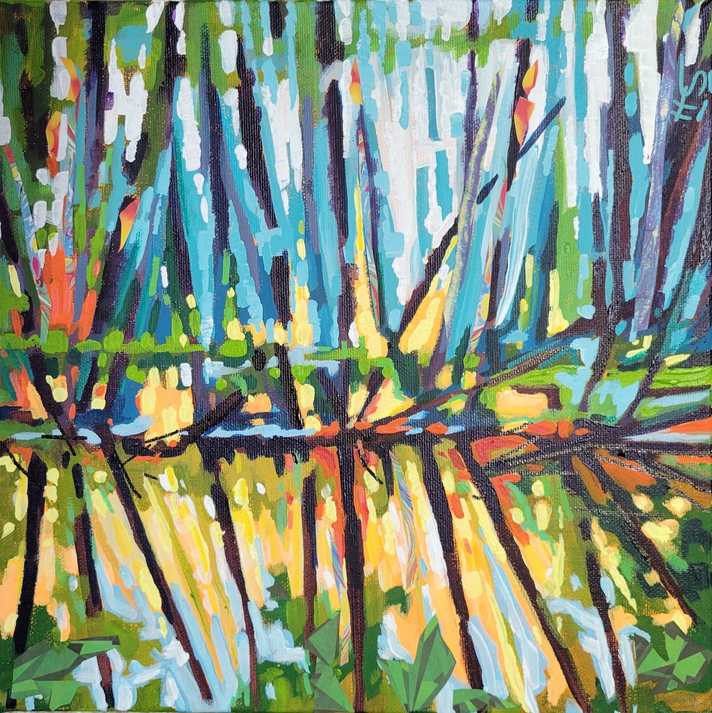 Thin light by Sabine Hahnel