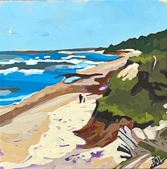 Beach Walk by Barbara-Jean Lovell