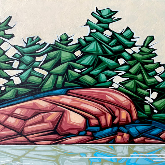 Overcast Shore by Paul Jacob Chapman