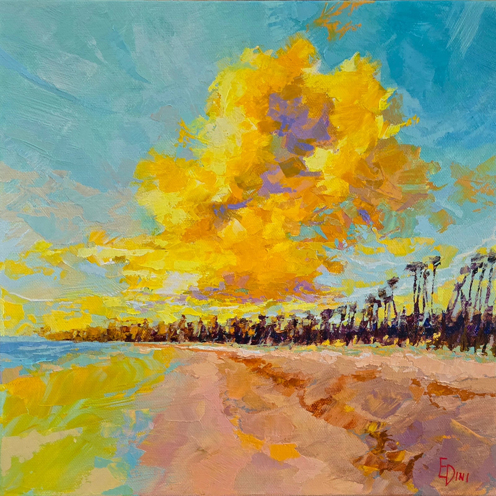 Caribbean Gold by Elena Dinissuk