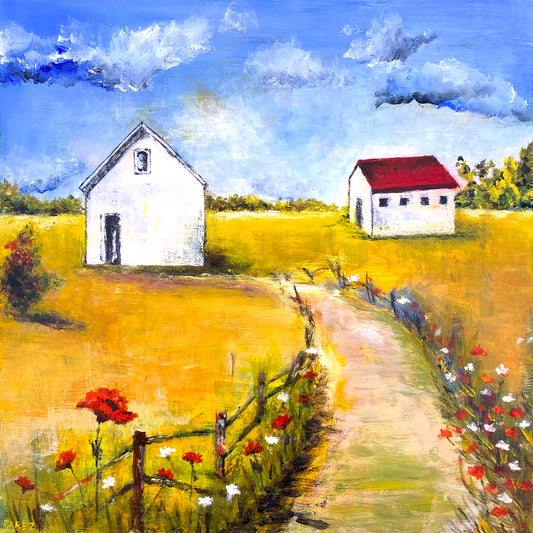 Among Wildflowers by Ludmilla Parez