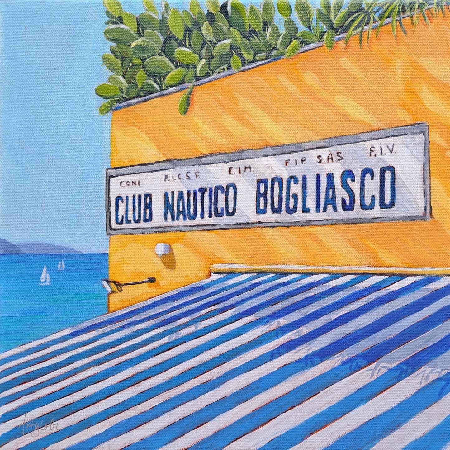4 Artglober - Club Nautica - Acrylic by Artglober (no last name)