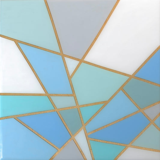 Amy Gray - January, Nantucket Sound - Acrylic covered in Resin by Amy Gray