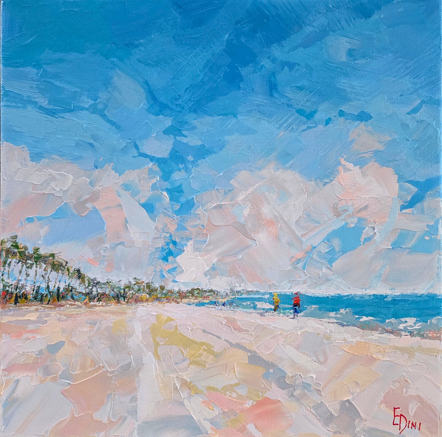 Along the Shore by Elena Dinissuk