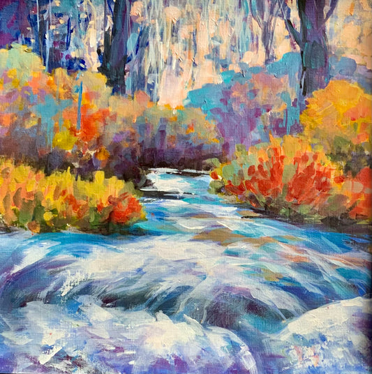 River Flow by Jacintha Krish
