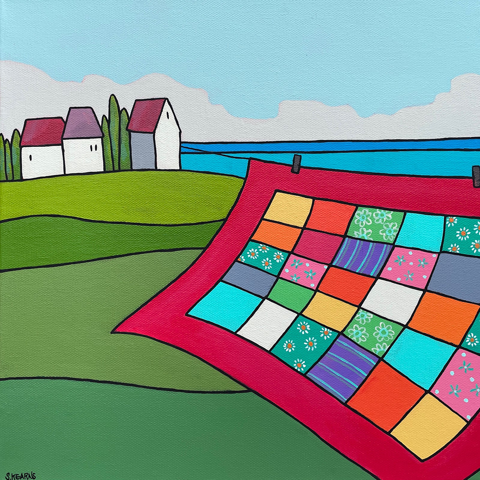 Clothesline to the Sea by Sabine Kearns