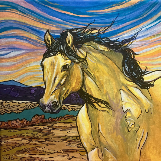 Buckskin Sunrise by Alyssa Cumpton