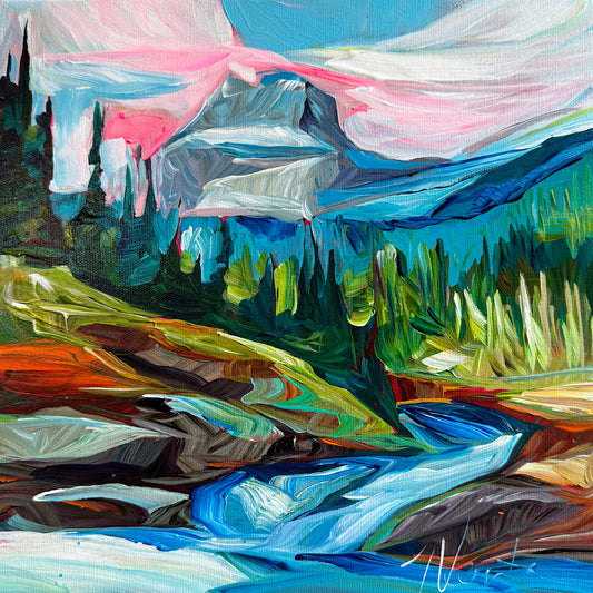 Cool Mountain Forest by Julia Veenstra