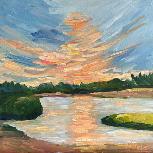 Evening Reflections by Hoda Nicholas