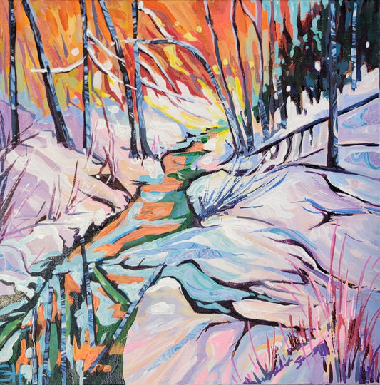 Almost evening by Sabine Hahnel