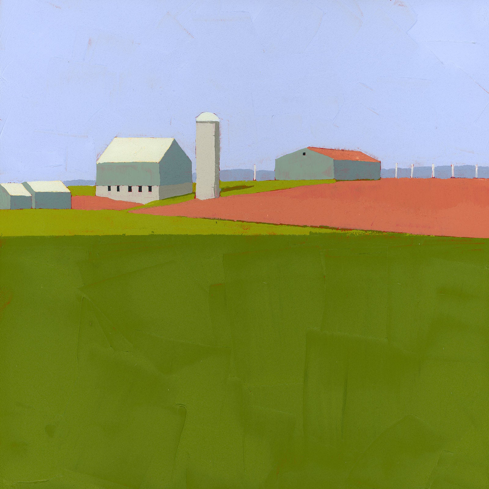 Terracotta Field by Ruth LaGue