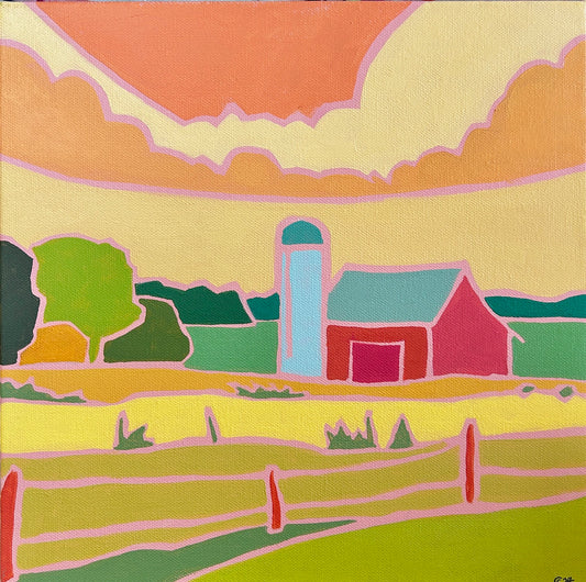 Icecream Fields by Christine Campbell