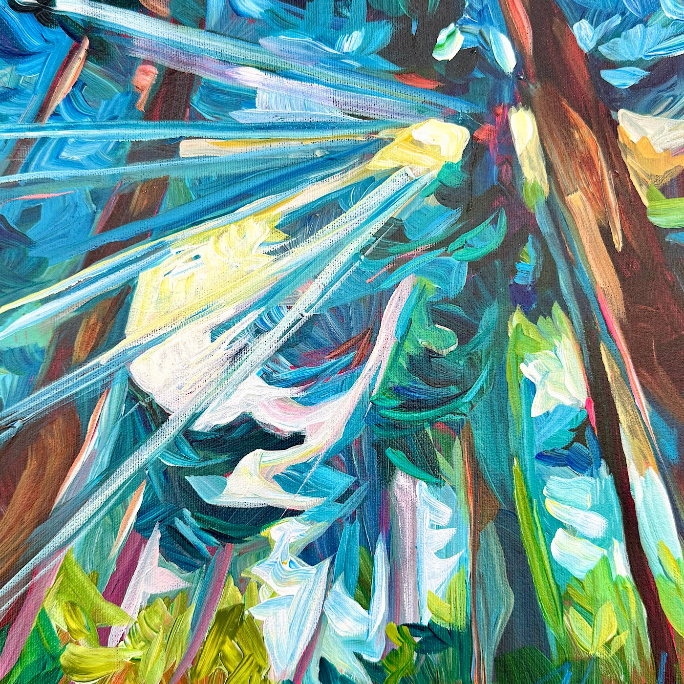 Bursting Through by Julia Veenstra