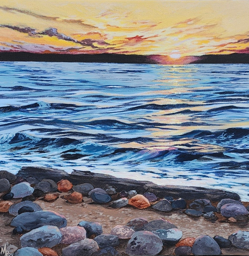 Evening Glow by Michelle Roy