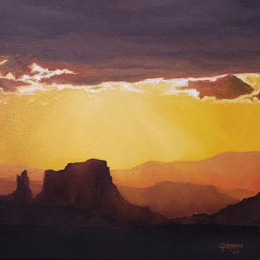 "Sunset Silhouettes" by Lance Henderson