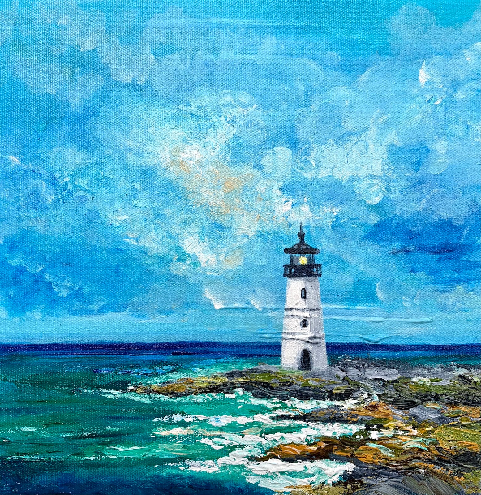 Atlantic Beacon by Salma Motakef