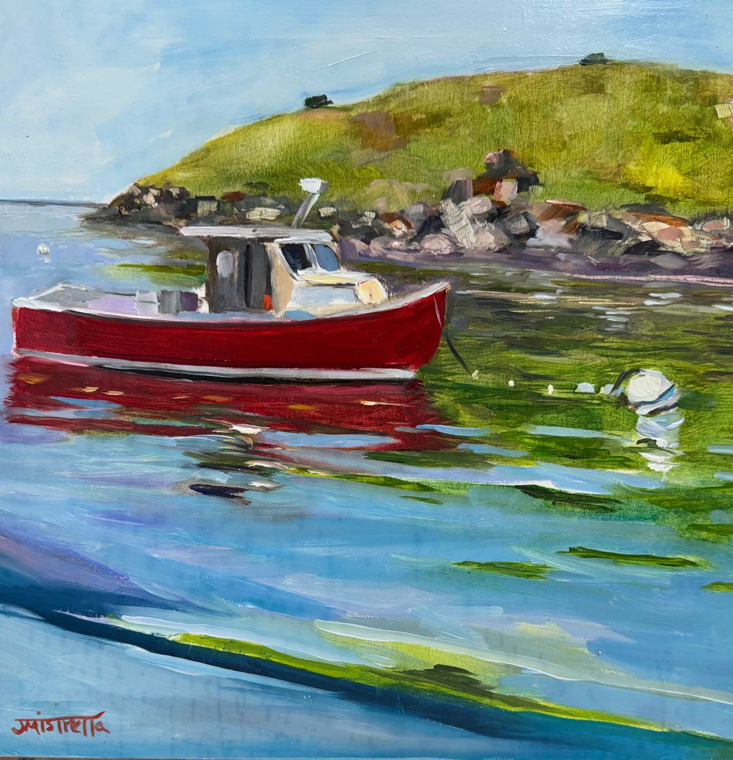 Lobster Boat by Jayne Mistretta
