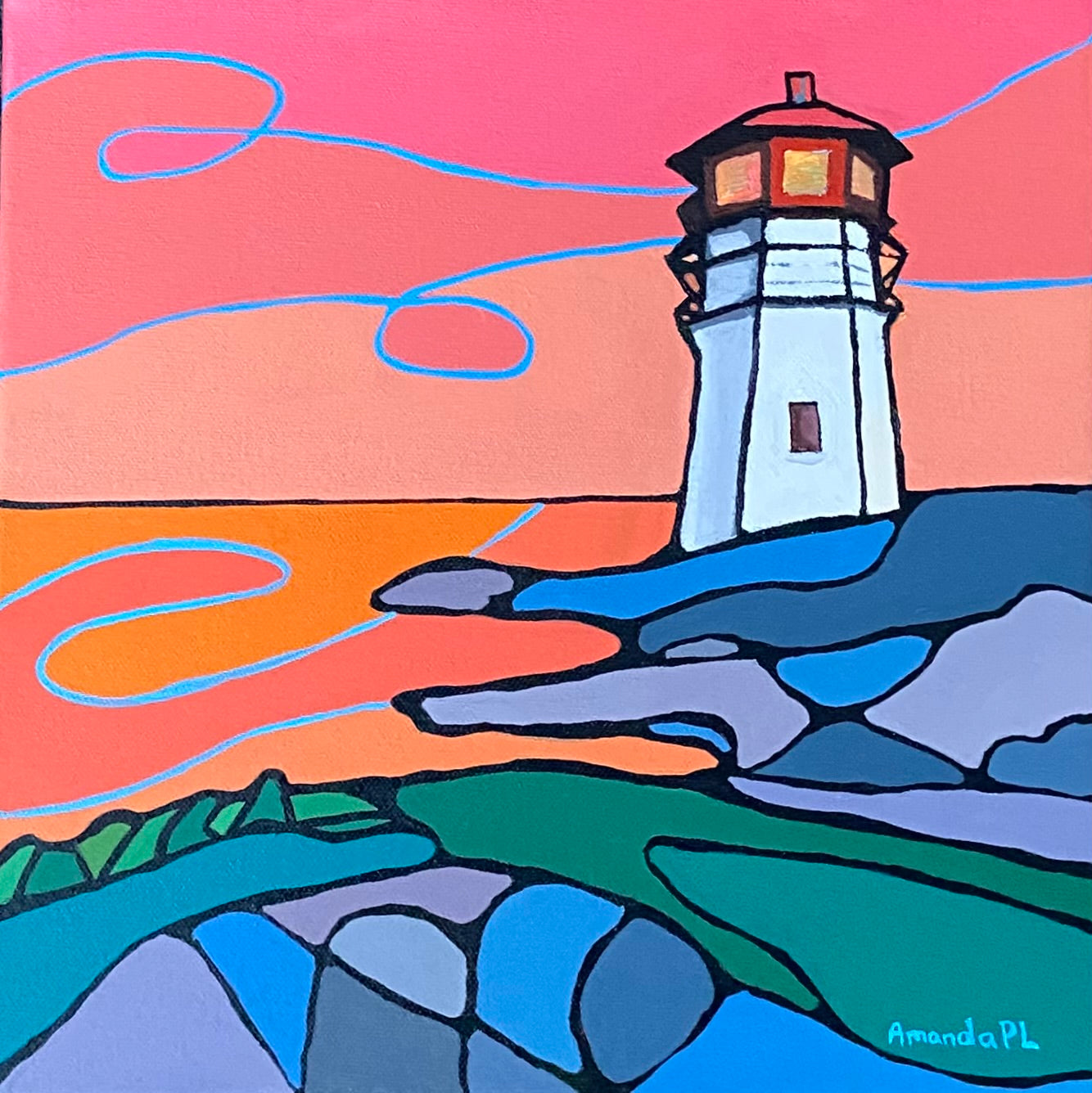 East Coast Light by Amanda PL