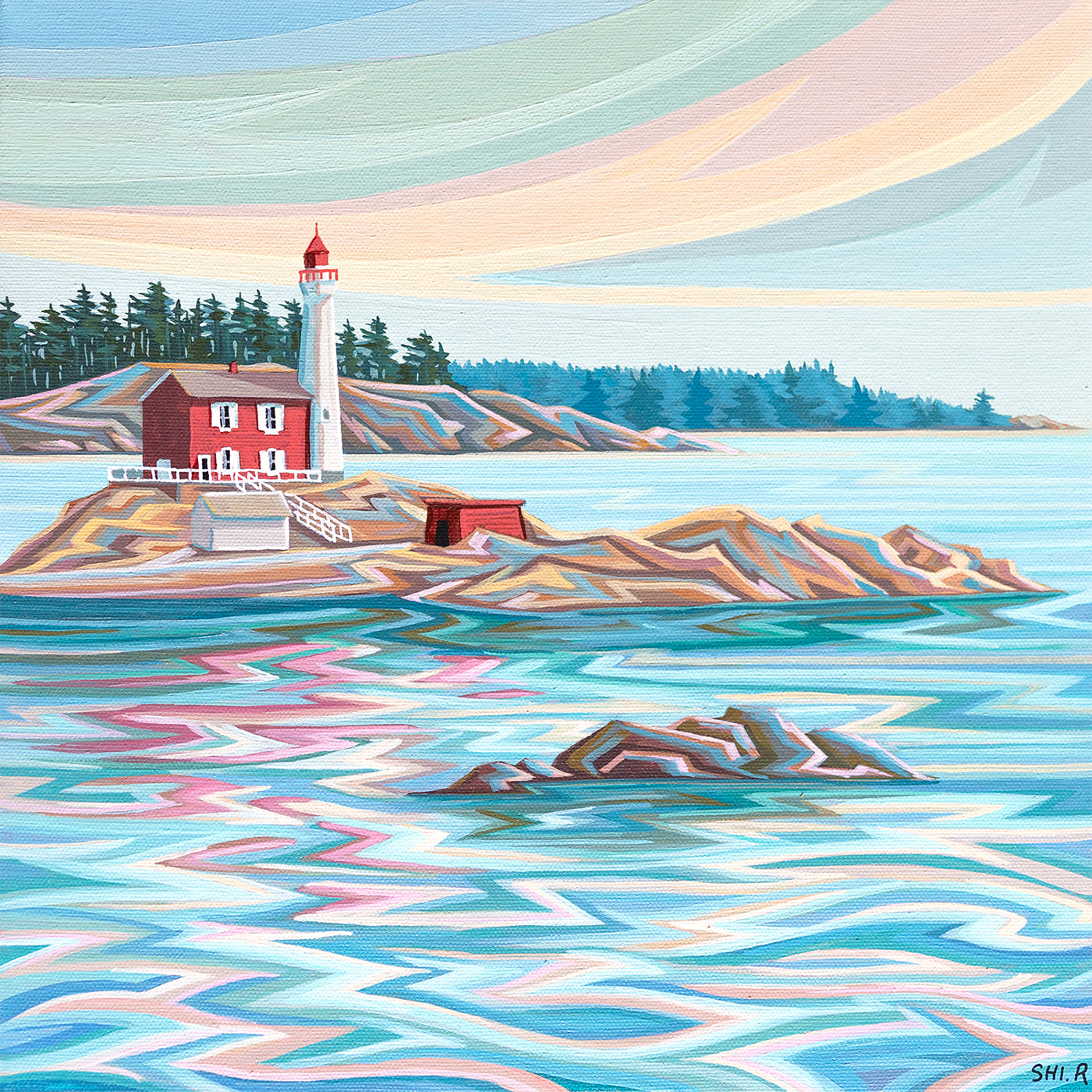 Fisgard Lighthouse by Ruolin Shi
