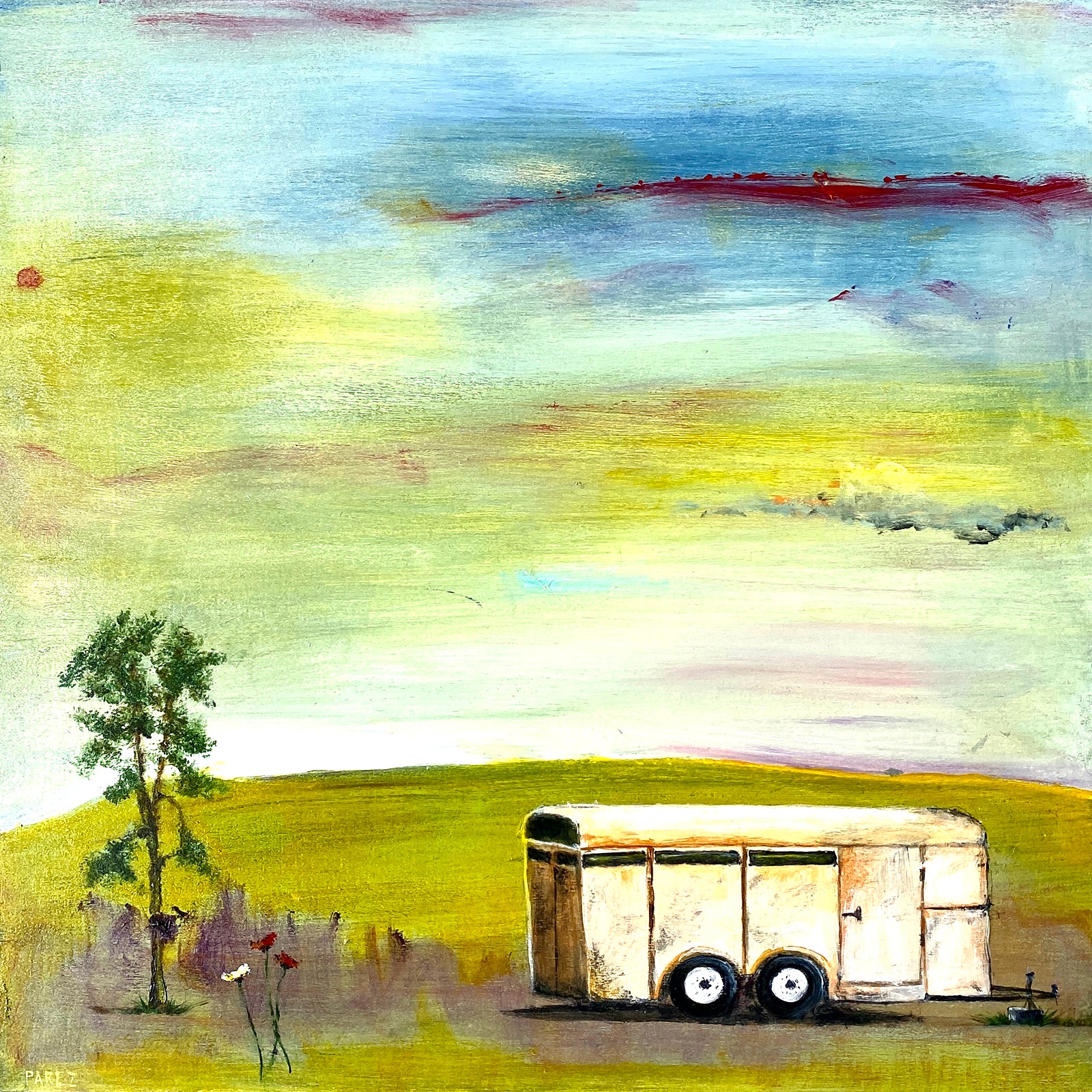 Horse Trail by Ludmilla Parez