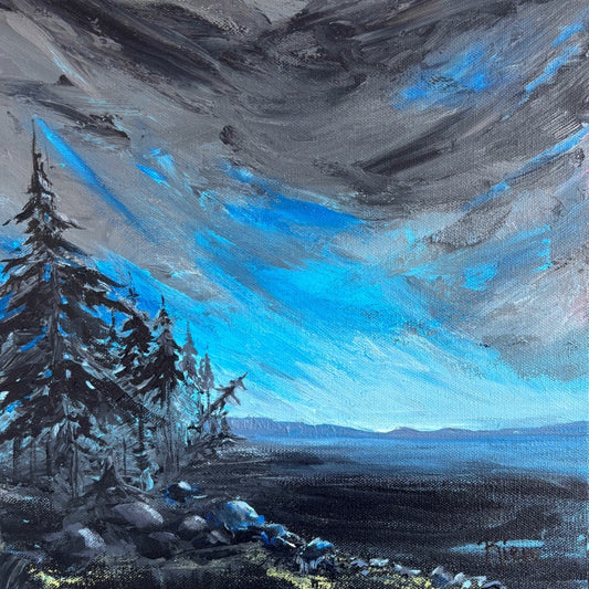 Nightfall at the Point by Colleen Rieu