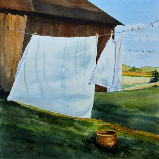 Fresh Linen by Katarina Miletic