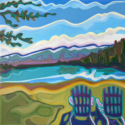 Turquoise View by Kirsten Levitt