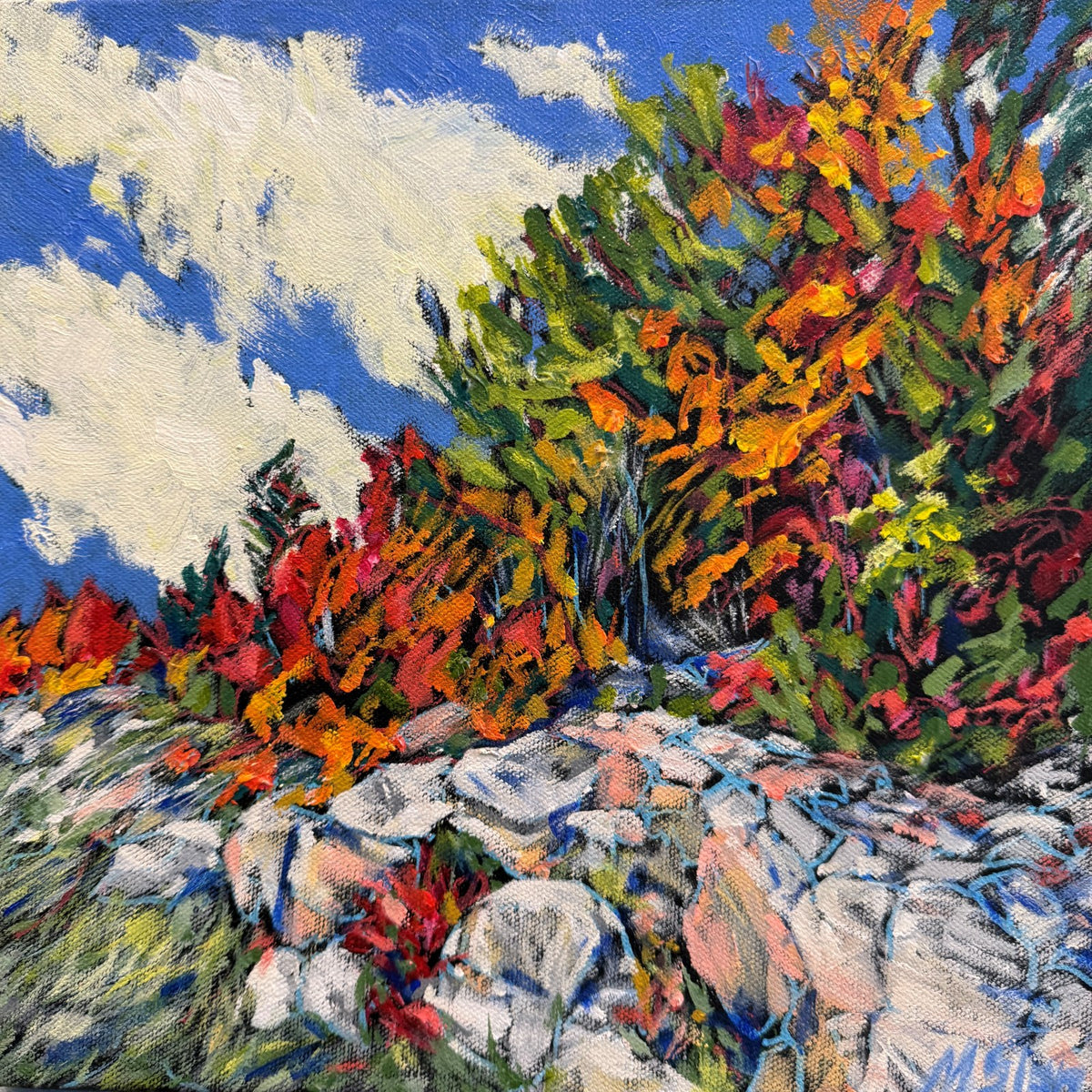 Highway 60 Study 2 by Miriam Slan
