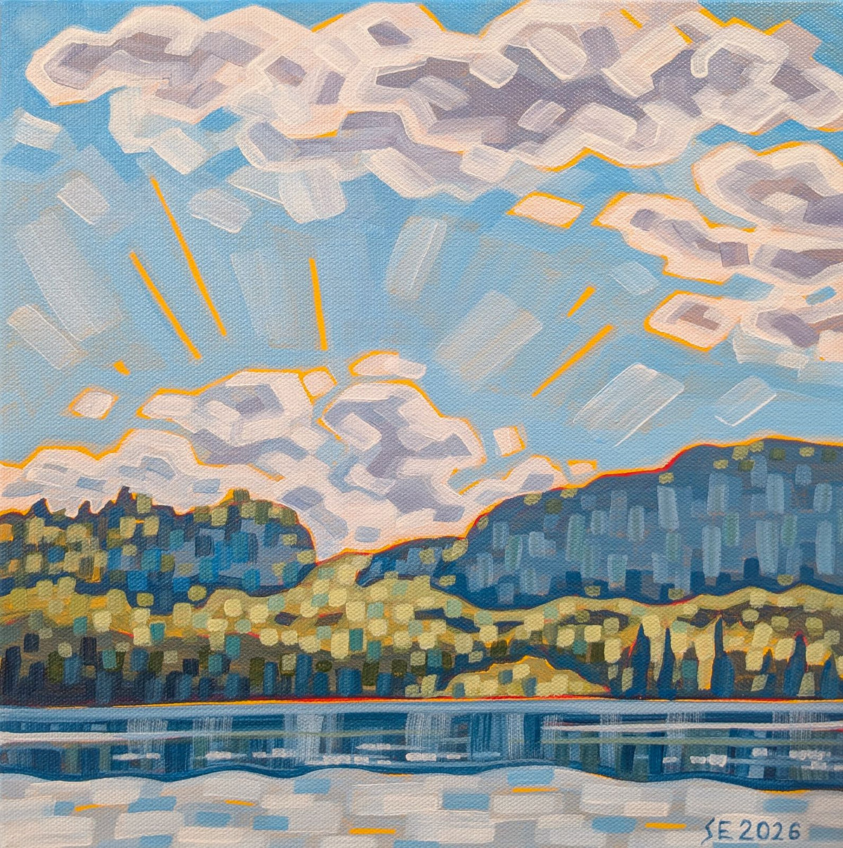 Evening on Sturgeon Bay by Simone Englefield